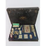 A late 19th / early 20th century Chinese ivory puzzle and games compendium,