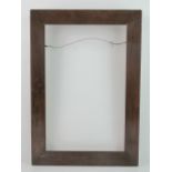 Georgian Rosewood Frame - a Rosewood veneered frame, 2 1/4inches ( 5.