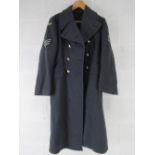 A British RAF Great Coat, Size 8.