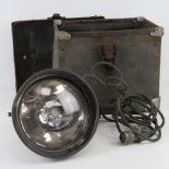 A WWII USAAF signal lamp model K-3 type C-3A (Aldis lamp) carried in the tail of bombers to aid