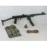 A deactivated PPS43, with 3 spare mags, magazine pouch, oil bottle, cleaning rod. Sling. SN H40901.