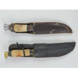 Two Bowie knives by William Rodgers.