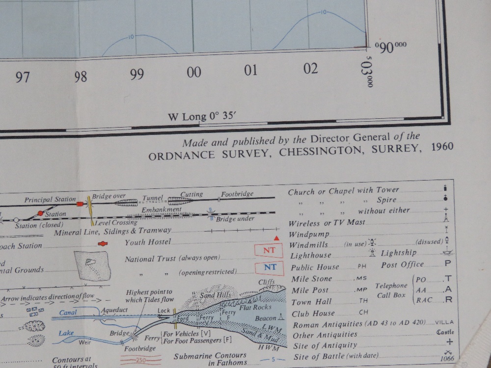 Bartholomews mounted on cloth and other Ordnance Survey maps; Oban District sheet II, - Bild 6 aus 7