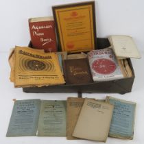 A quantity of assorted Astrological and Astrology books and pamphlets c1930-1950s inc some in