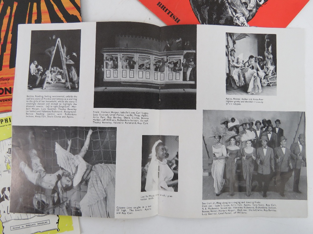 Theatre programmes inc The Lovebirds starring Jean Aubrey as Faye Sellars, The Lion King, - Image 4 of 8