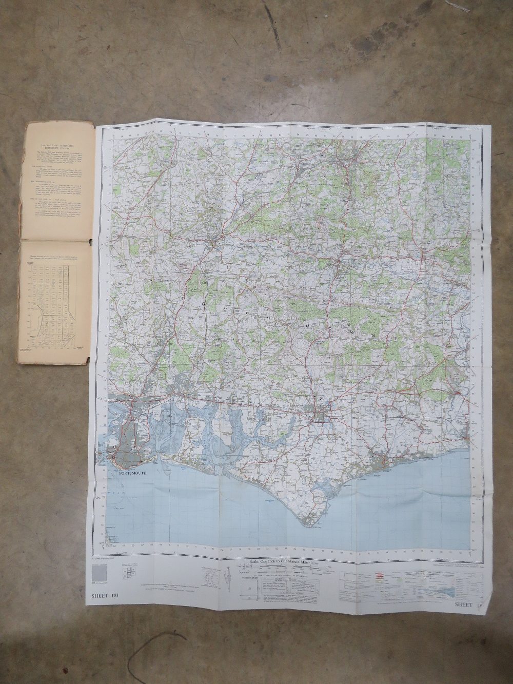 Bartholomews mounted on cloth and other Ordnance Survey maps; Oban District sheet II, - Bild 5 aus 7