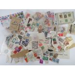 A quantity of assorted 20th century world stamps.
