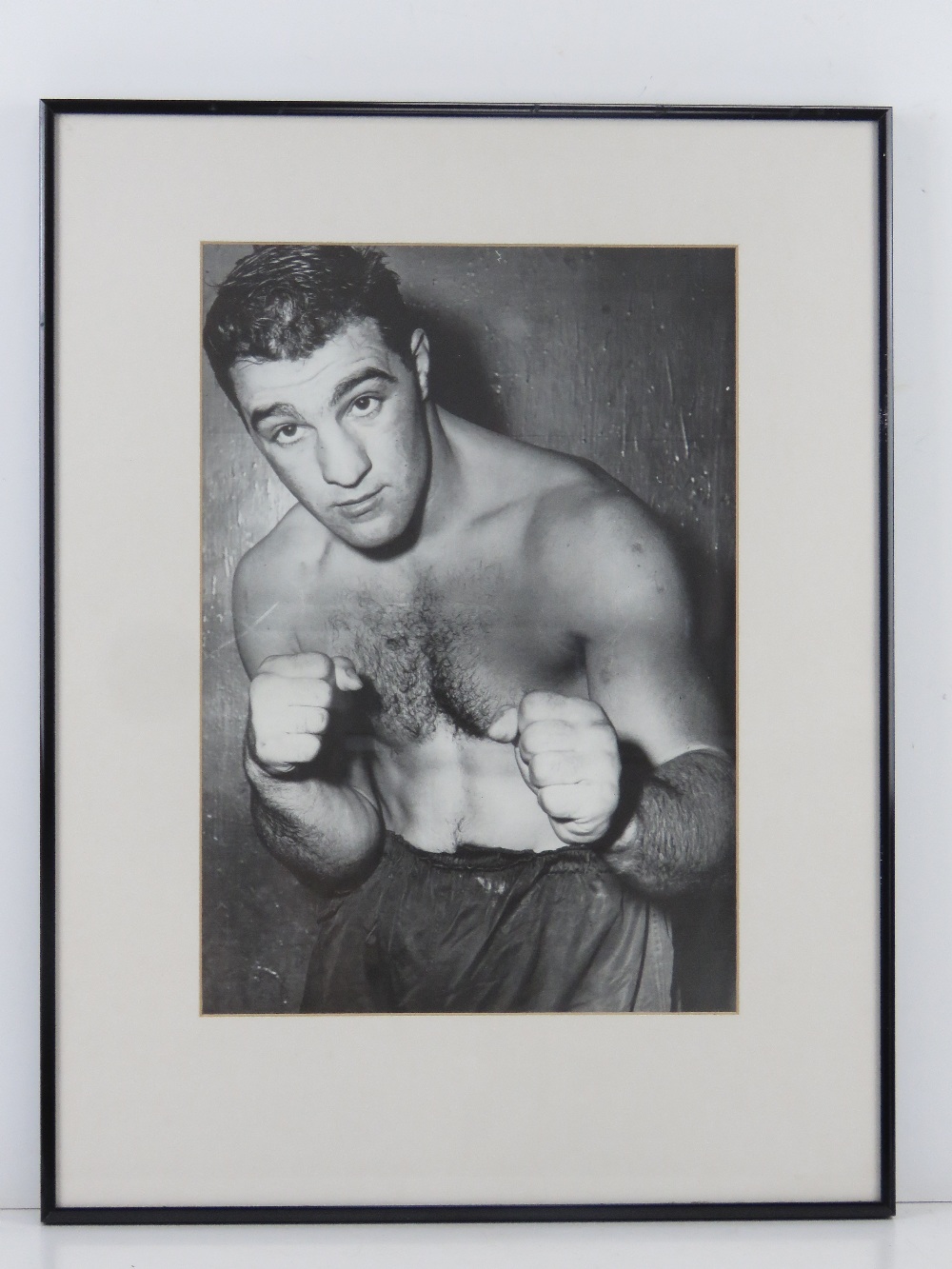 Rocky Marciano photographic print,