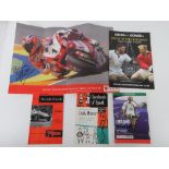 Four sporting programmes inc Brands Hatch 1957 Official Programme, Cavalcade of Sport 1956.