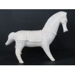 An Etruscan figurine of a horse approx 25cm in length.