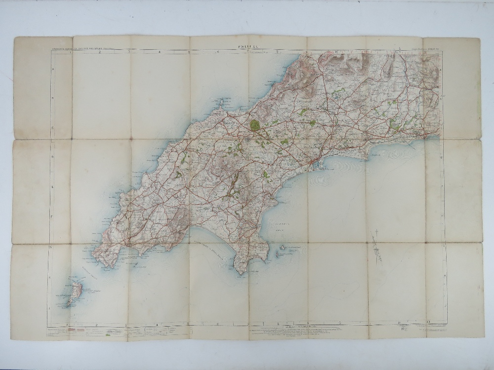 A quantity of assorted ordinance survey maps; three in twenty-one sections, being Cromer post 1912, - Bild 7 aus 22