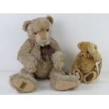 A limited edition Merrythought 'Uncle Walter' teddy bear 127 of 550 having jointed arms and legs