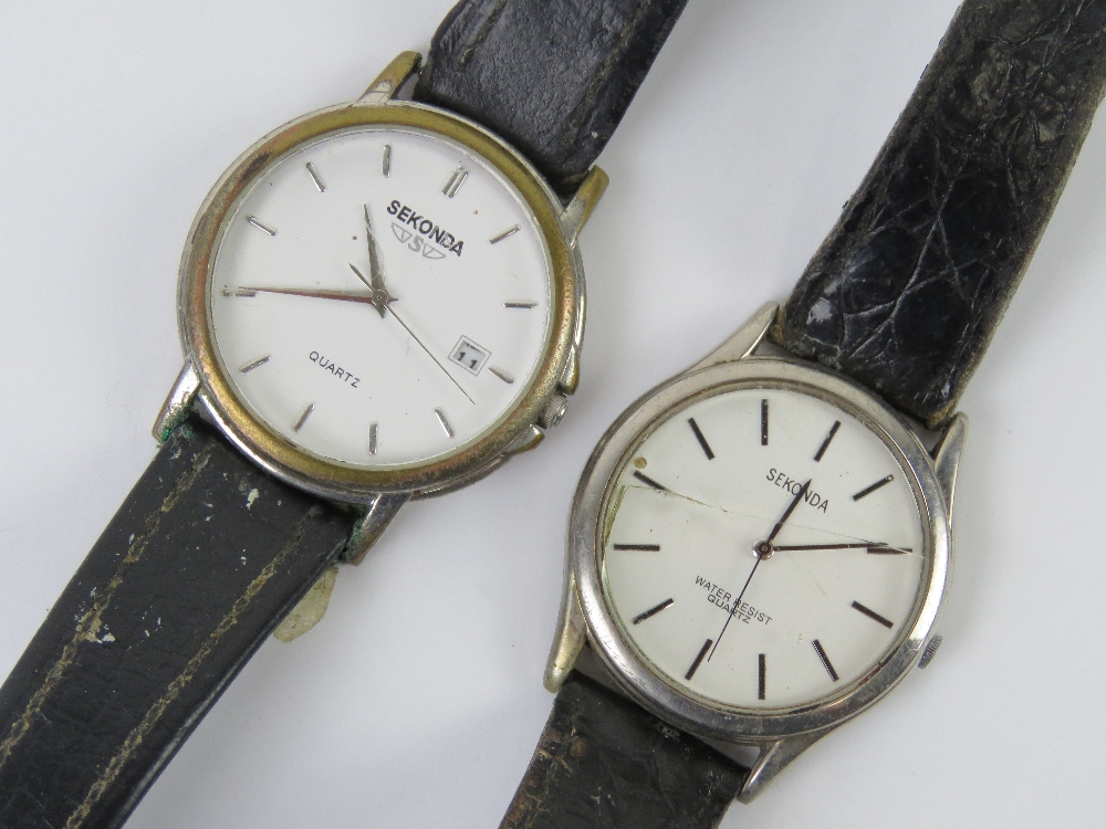 Two Sekonda watches A/F