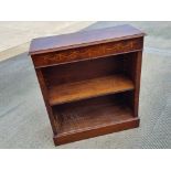 An Edwardian style bookcase, probably by Brights of Nettlebed, 85 x 32.5 x 94cm.