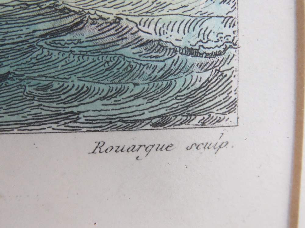Two Whaling Hand Coloured Engravings: Rouargue after Morel XIX Hand coloured engraving 'peche de le - Image 7 of 7