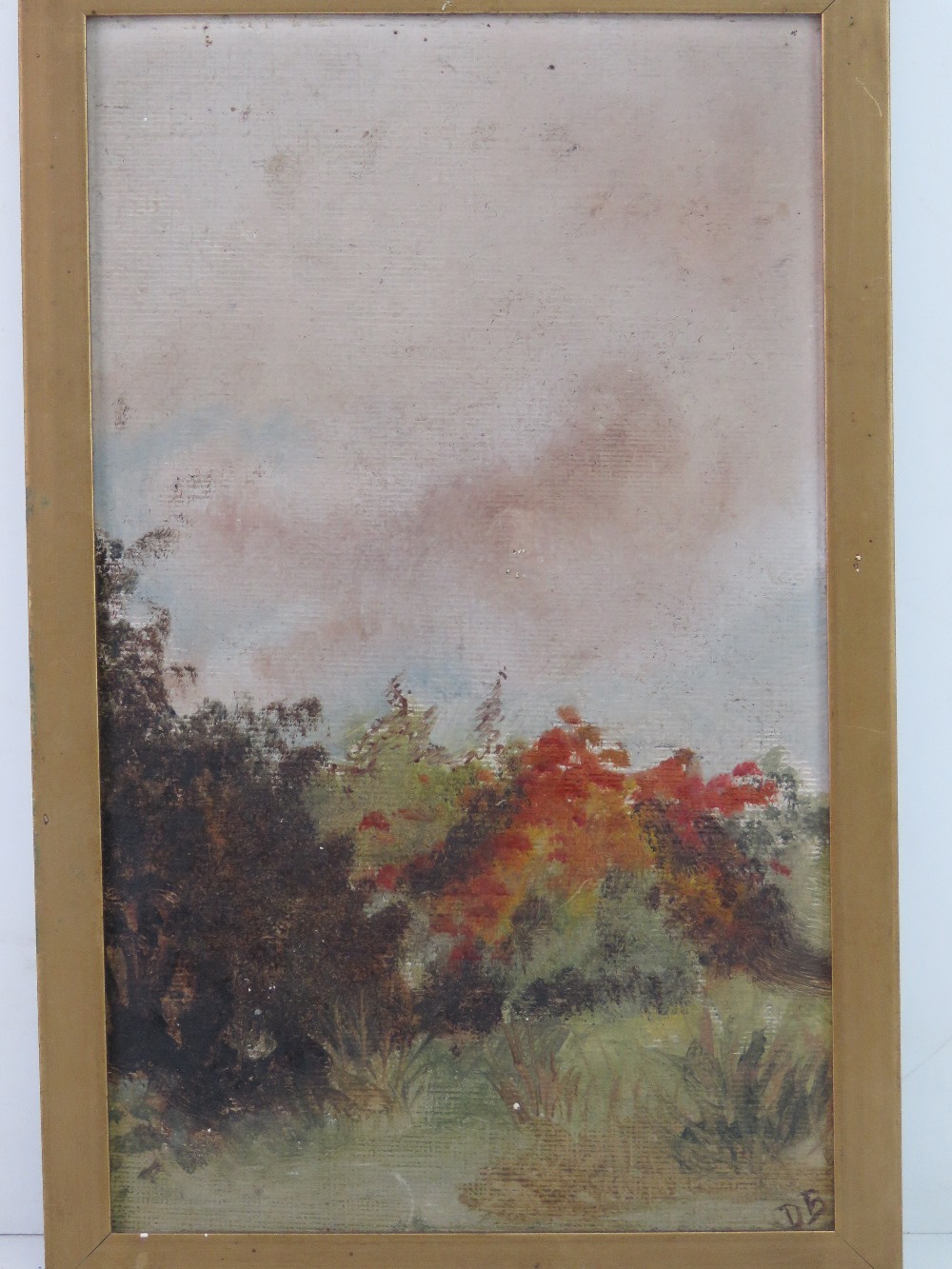 Two oil on board paintings, - Image 4 of 6