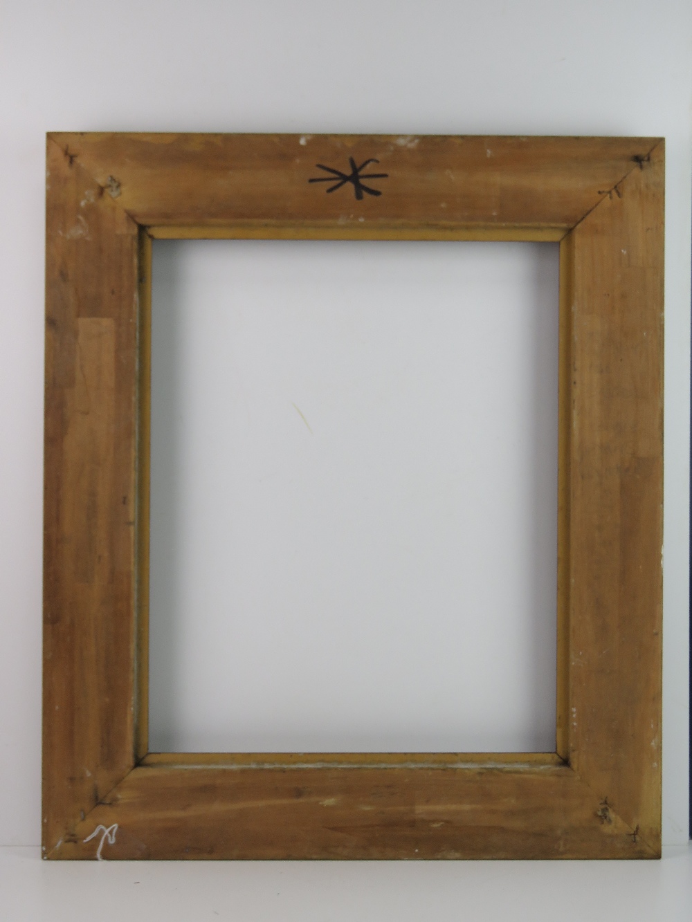 Mid XX relief and gilt frame - an unusual ribbon, - Image 3 of 3