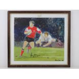 Signed print from 2003 Rugby World Cup q