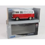 A 1:25 scale model of a 1962 VW Microbus