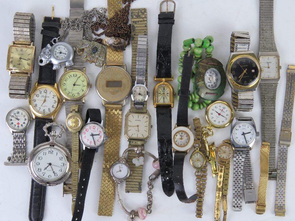 A quantity of assorted watches including Miro Convertable.