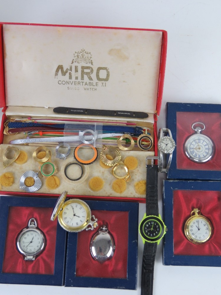 A quantity of assorted watches including Miro Convertable. - Image 5 of 5