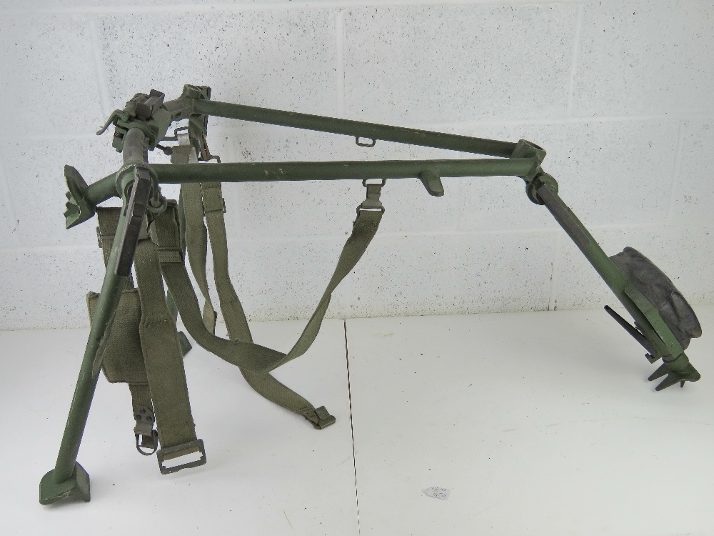 An MG53/ .30 conversion lafette tripod,