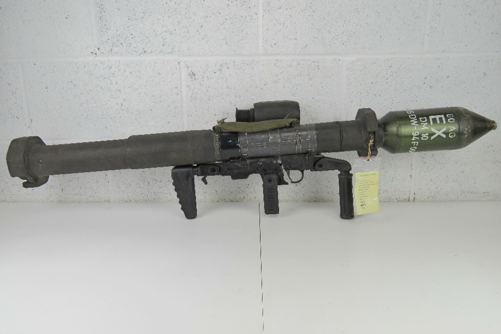 A deactivated HK Panzerfaust 3 110mm Hig