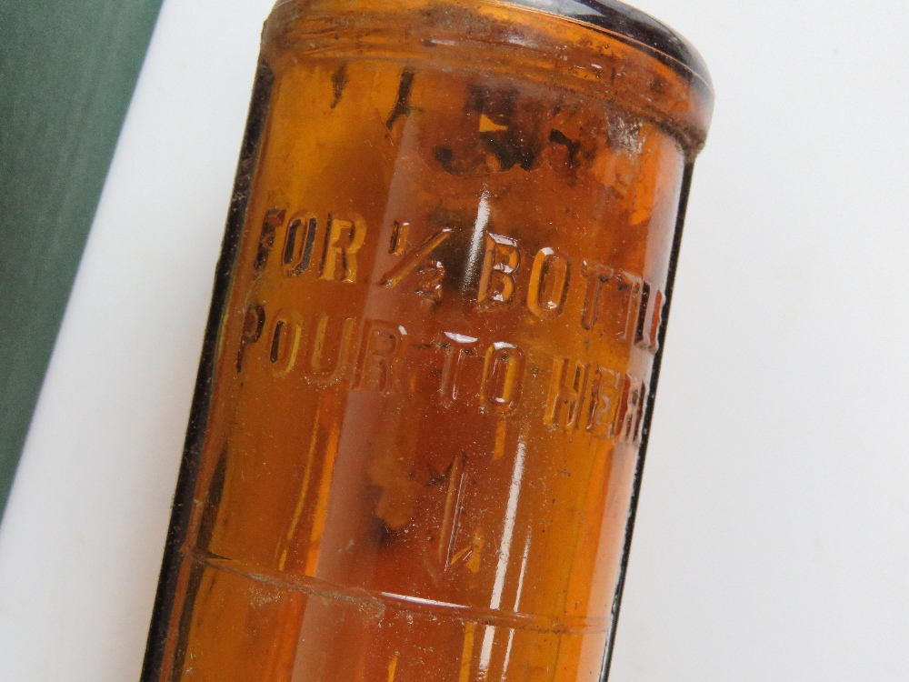 A quantity of vintage glass bottles inc poison bottles, Paterson's bottles, - Image 5 of 5