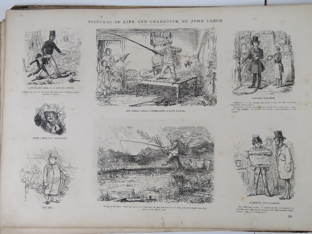 Pictures of life and character by John Leech from the collection of Mr Punch published 1863, - Image 2 of 5