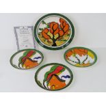 A Clarice Cliff design later produced by Wedgwood;