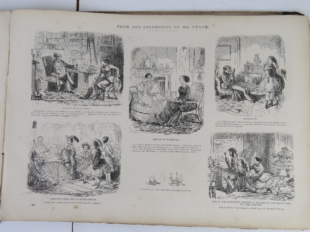 Pictures of life and character by John Leech from the collection of Mr Punch published 1863, - Image 4 of 5