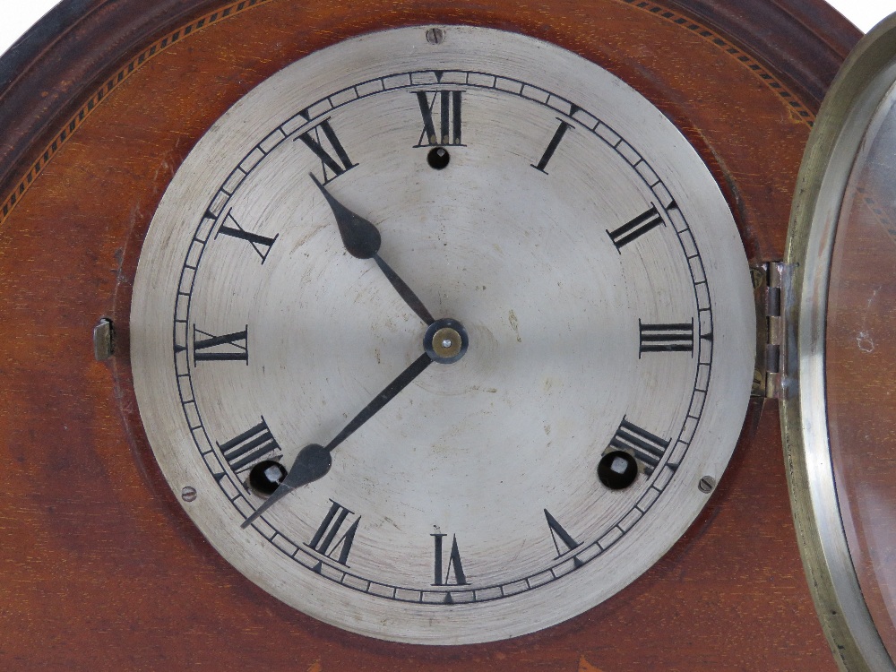 An Edwardian mantle clock, - Image 2 of 6