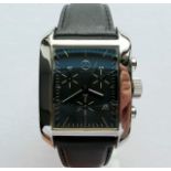 A fine Mercedes Benz Classic Art Deco chronograph wrist watch.