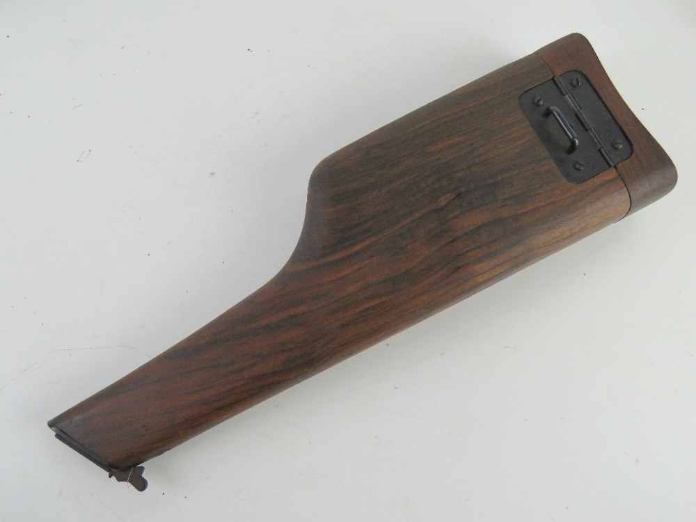 A Mauser C96 Broom Handle shoulder stock - Image 3 of 5