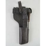A C96 holster with cleaning rod, marking