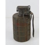 An inert Belgian RB51 Grenade with fuse,