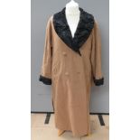 A wool and cashmere ladies coat by Berghaus size 12,