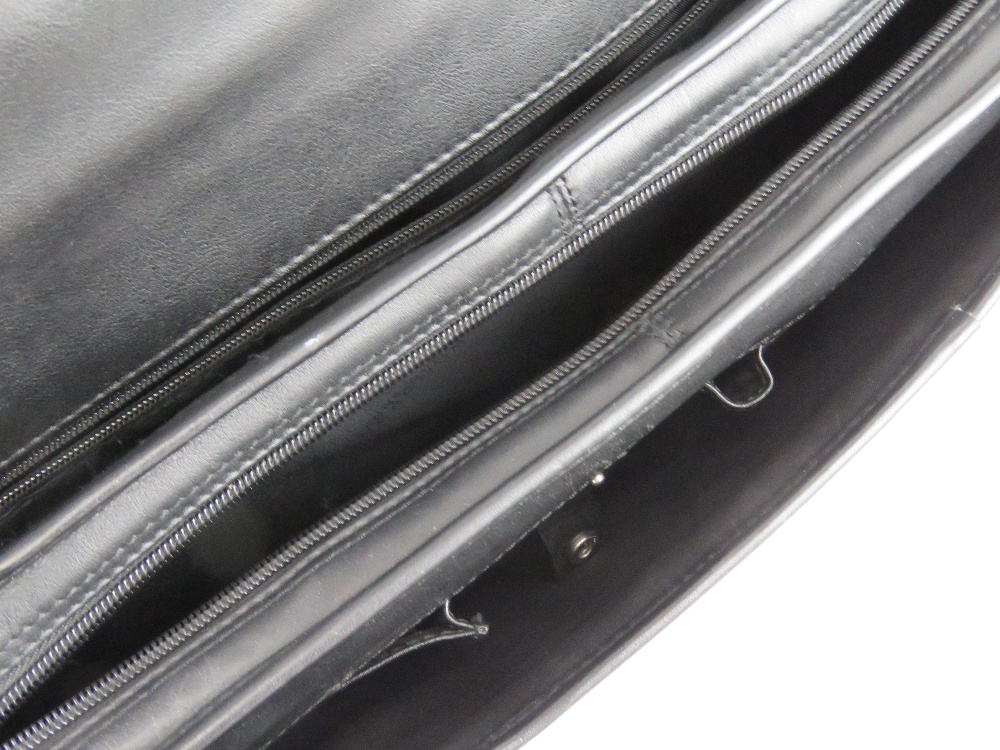 A Kenneth Cole brief case some wear noted to edges, approx 41cm wide. - Image 3 of 3