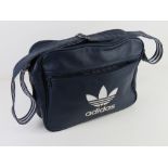A vintage Adidas sports bag, approx 38cm wide.