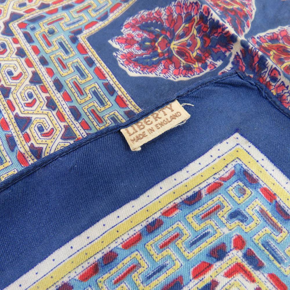 A silk scarf bearing label of Liberty of London. - Image 2 of 2