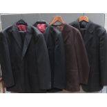 Vintage men's suits, various,