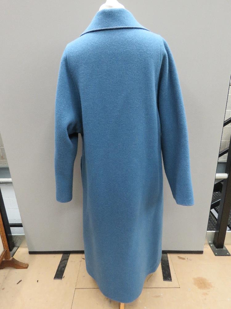 'Exclusively for Harrods by Wetherall' pure new wool ladies coat size 16, - Image 2 of 3