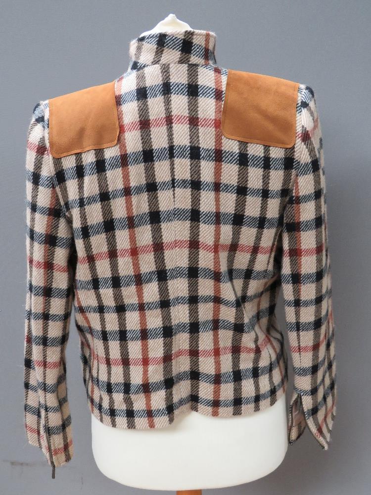 A 65% wool, 35% alpaca riding type jacket by Daks, size 14, approx measurements; 38" chest, - Image 2 of 4