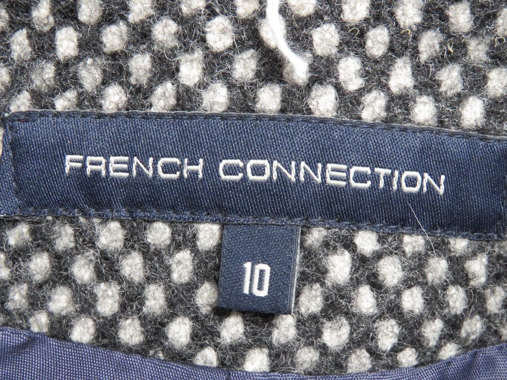 French Connection; A 100% virgin wool jacket size 10, split to one lining seam noted. - Image 3 of 3