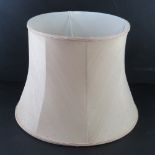A large silk lamp shade 51.5cm dia.