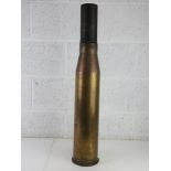 An inert 20pr shell, dated 1964.