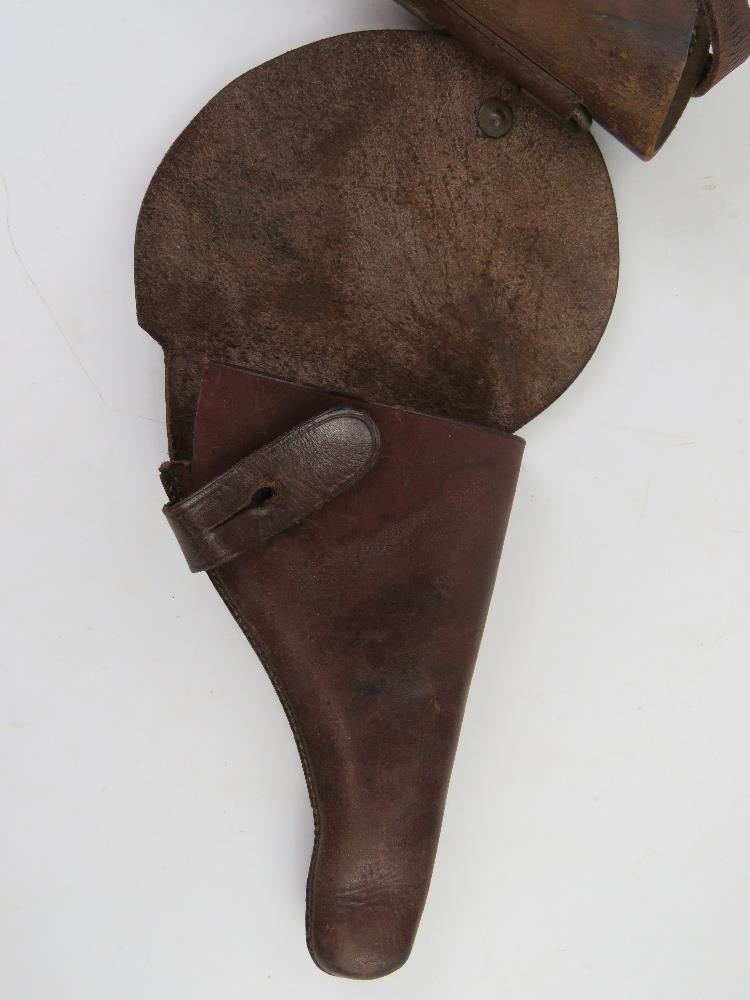 A Mosin Nagant Revolver leather holster. - Image 3 of 3