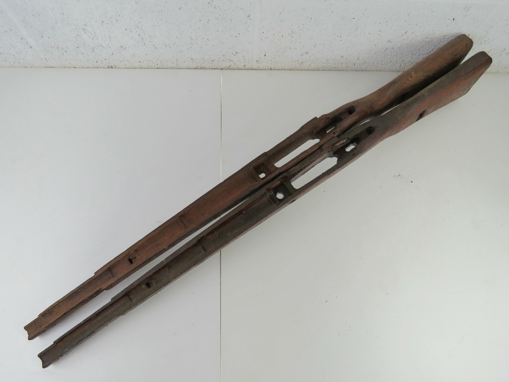 Two German K98 wooden stocks. - Image 2 of 5