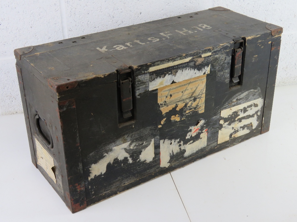 A WWII German F.H.18 transit box contain - Image 4 of 5