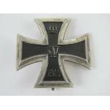 A WWI German Iron Cross 1st Class.